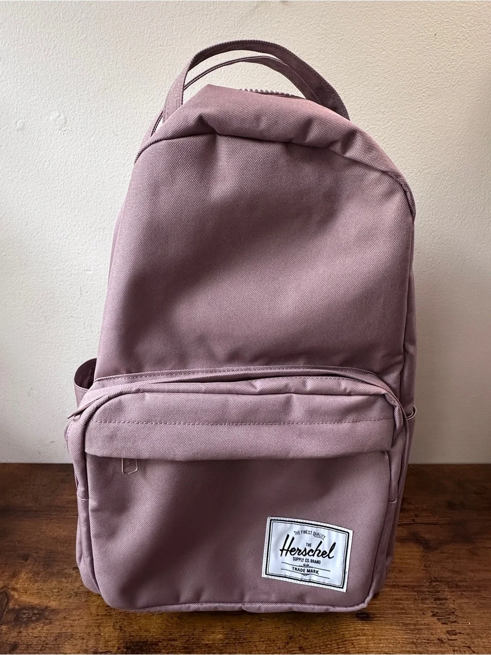 Herschel Supply Co Nova Backpack Ash Rose Pink Mauve Dual Top Handle Daypack
